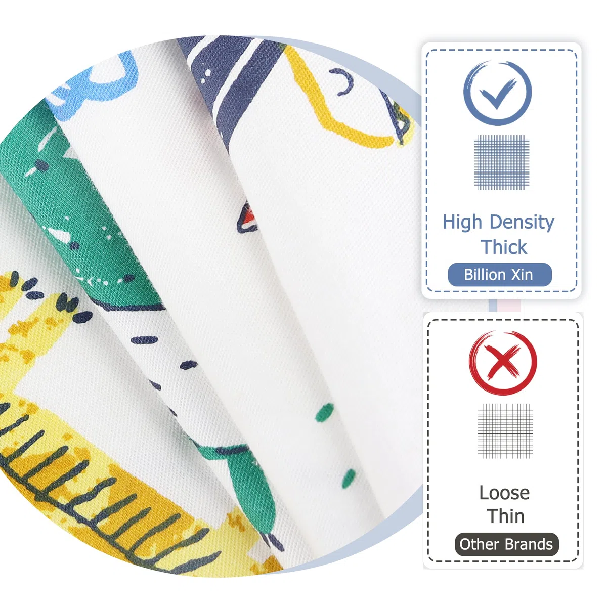 Juego de 2 fundas de almohada para niños, 100 % algodón, 40 x 60 cm, funda de almohada suave y transpirable, para niños y niñas, funda de almohada de bebé con sobre