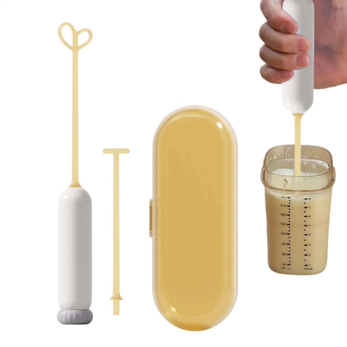 Mezclador de fórmula, batidora de leche en polvo, máquina para hacer fórmulas, espumador de leche, mezclador eléctrico para bebés