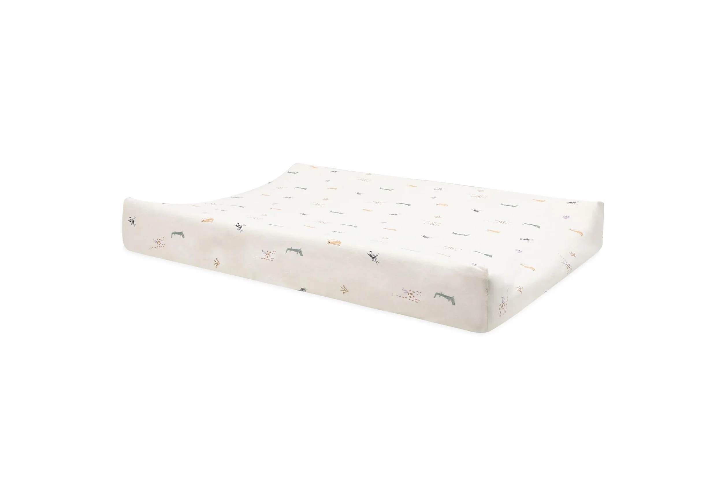 Jollein Jungle Jambo - Funda para cambiador (50 x 70 cm, 100% algodón, certificado Oeko-Tex)